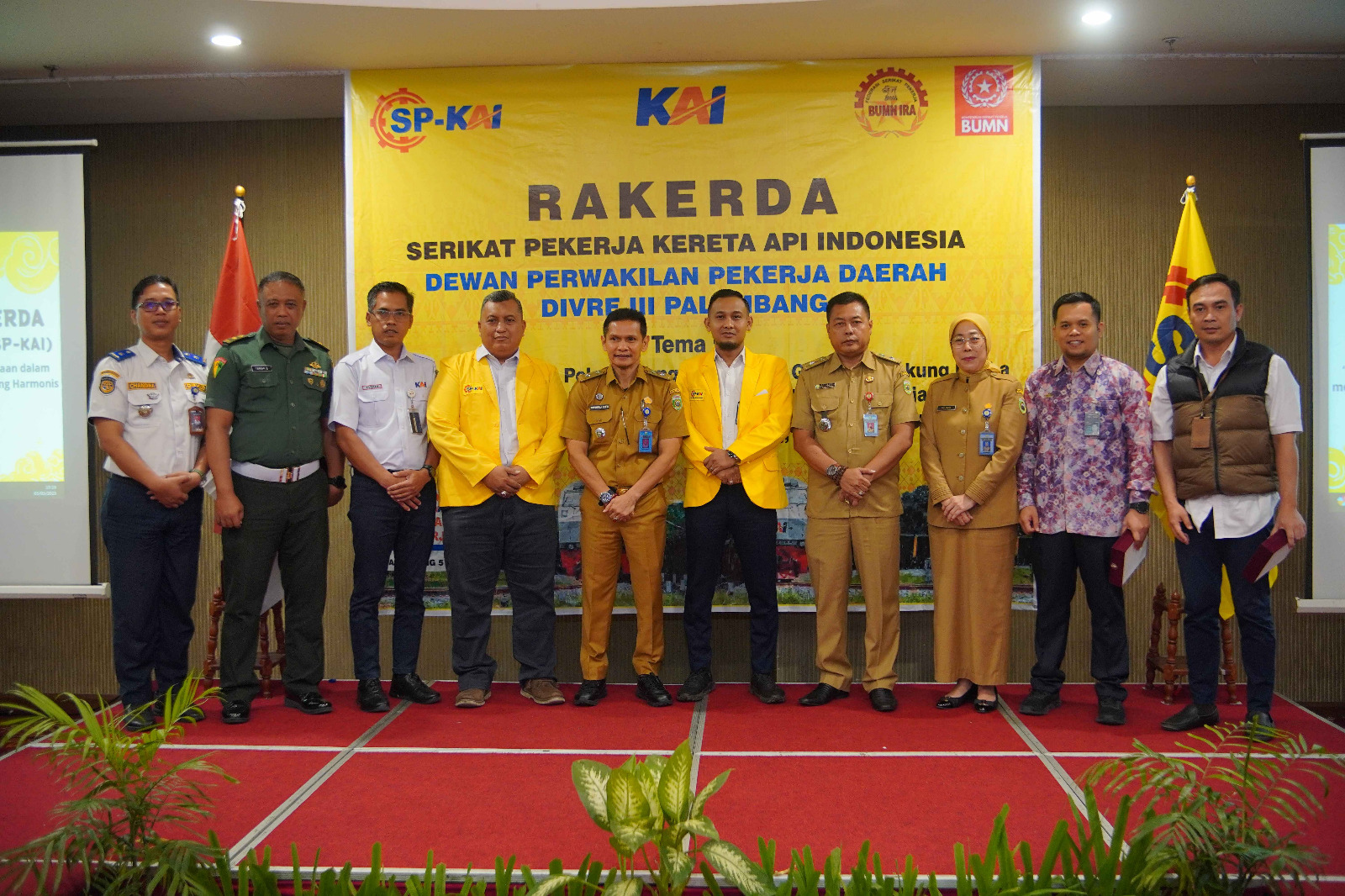 Harmonisasi Hubungan Industrial dengan Manajemen dan Pemerintah Propinsi Sumatera Selatan